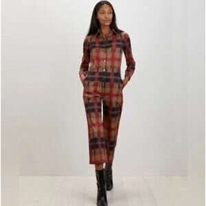 The Kit Alex Jumpsuit Autumn Plaid Medium​